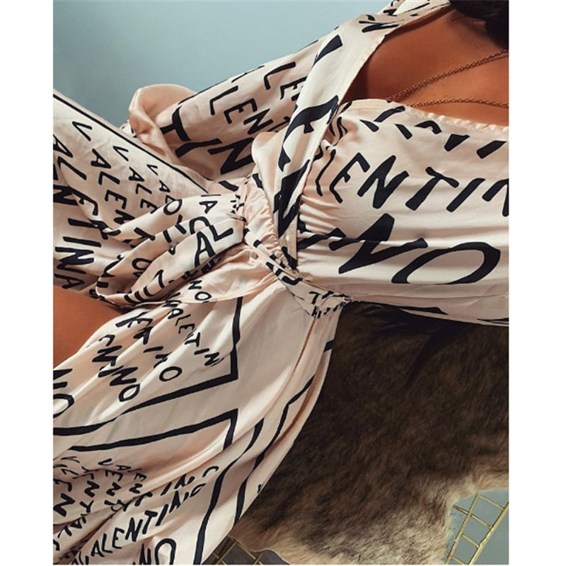 Nzinga Boho Printed Floral Dress