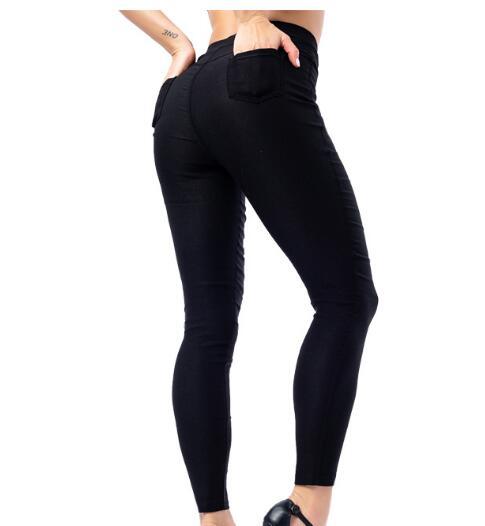 Hadiza Women's High Waist Leggings w/ Pockets (S-3XL)