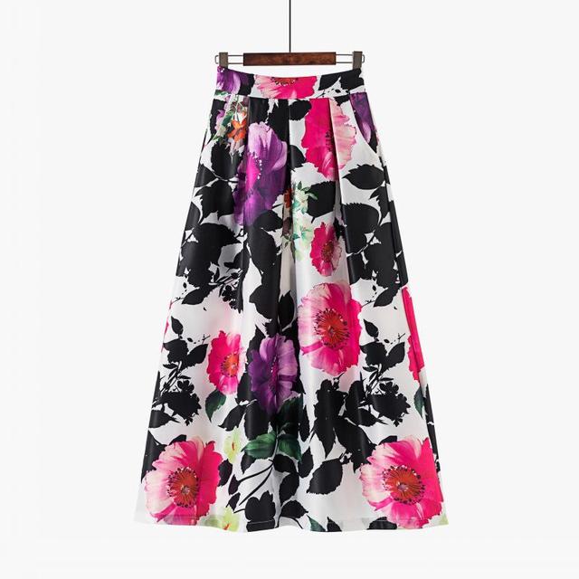Chidinma Flora High Waist Maxi Skirt (S-3XL)