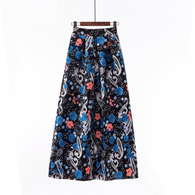 Chidinma Flora High Waist Maxi Skirt (S-3XL)