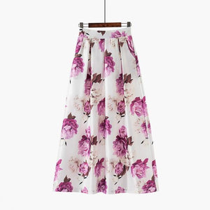 Chidinma Flora High Waist Maxi Skirt (S-3XL)