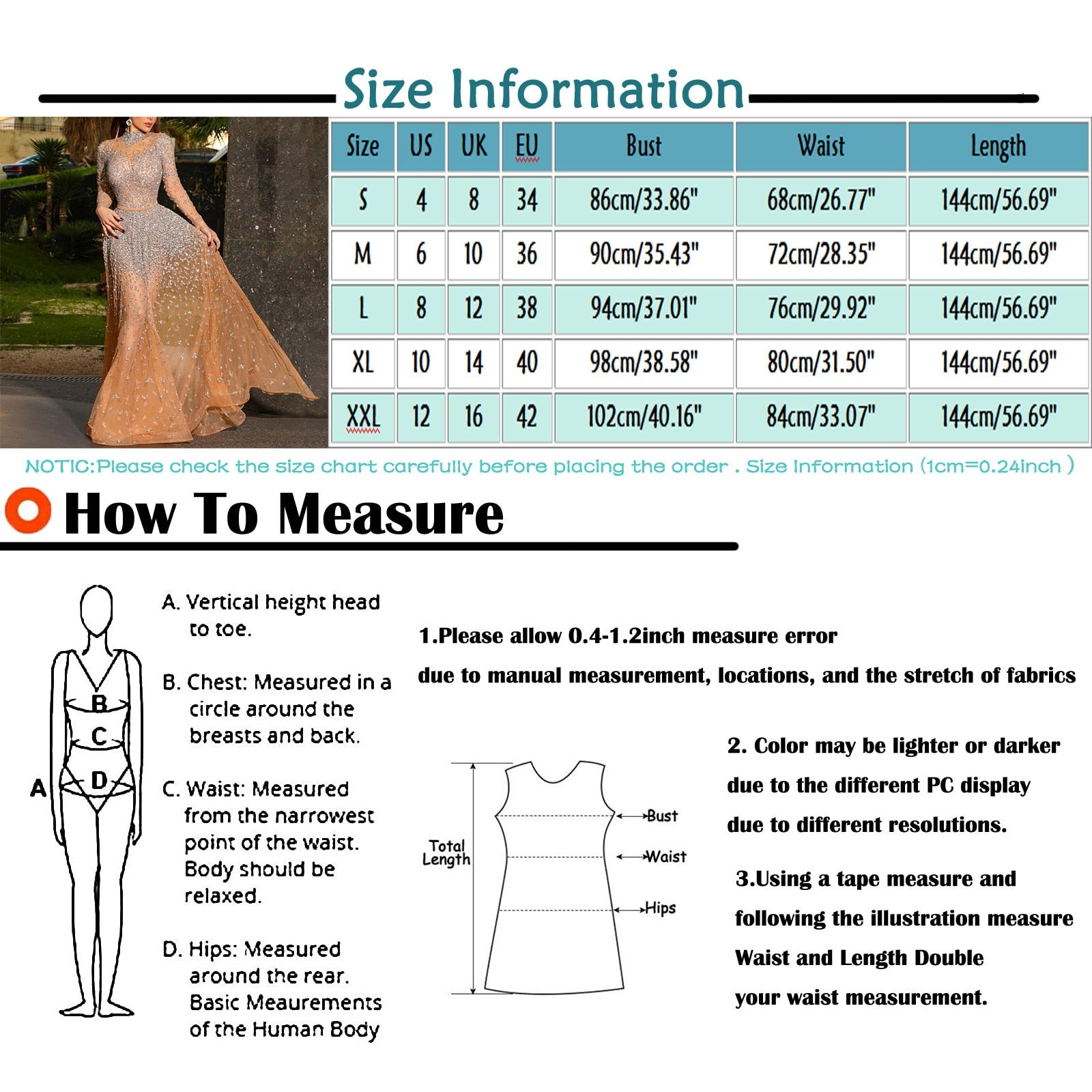 Malaika Sequins Beading Elegant Long Maxi Dress