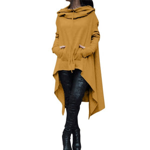 Makena Hoodies Loose Corduroy Pullover